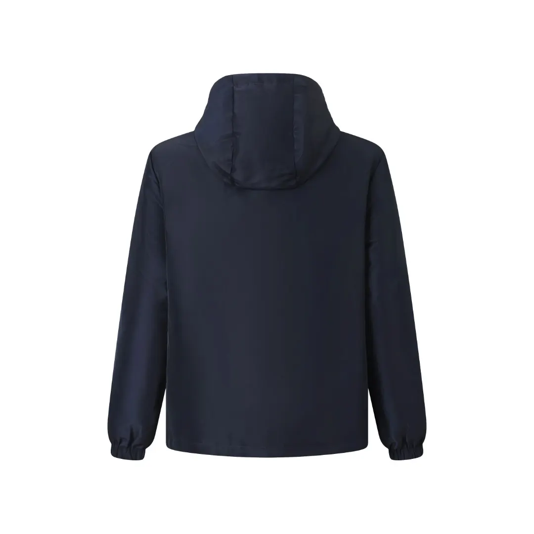 Reversible Logo-Embroidered Hooded Jacket D44019912 — view 3