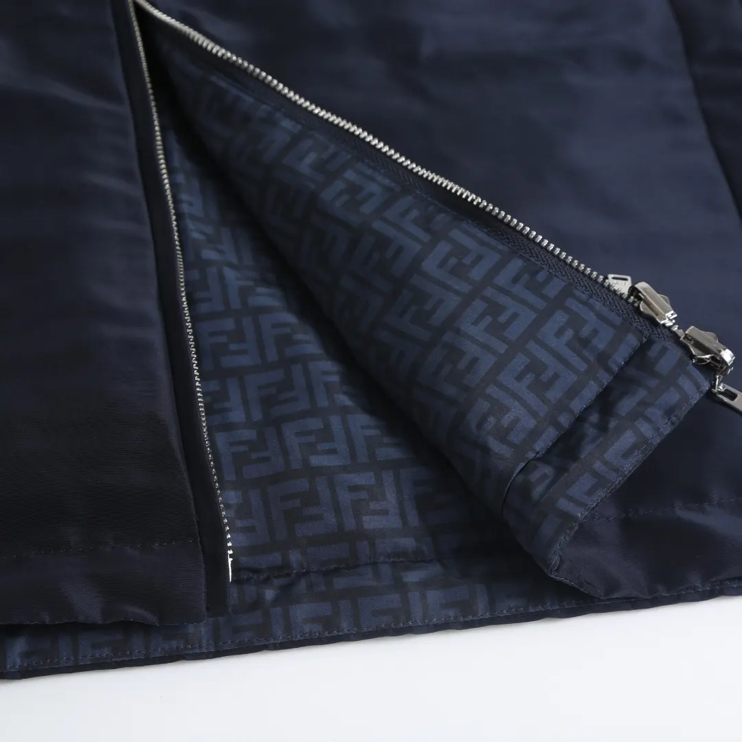 Reversible Logo-Embroidered Hooded Jacket D44019912 — view 10