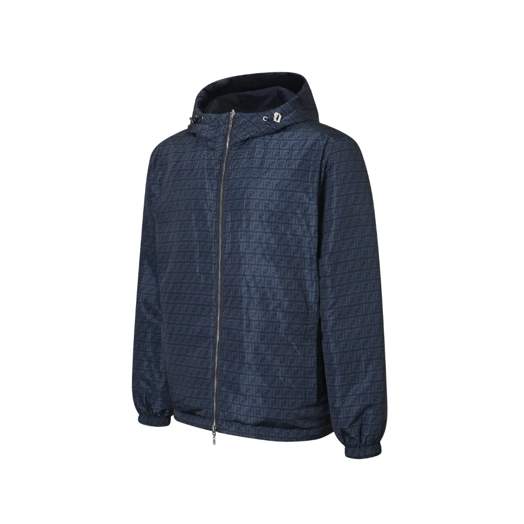 Reversible Monogram Hooded Puffer Jacket D44019913 — view 2