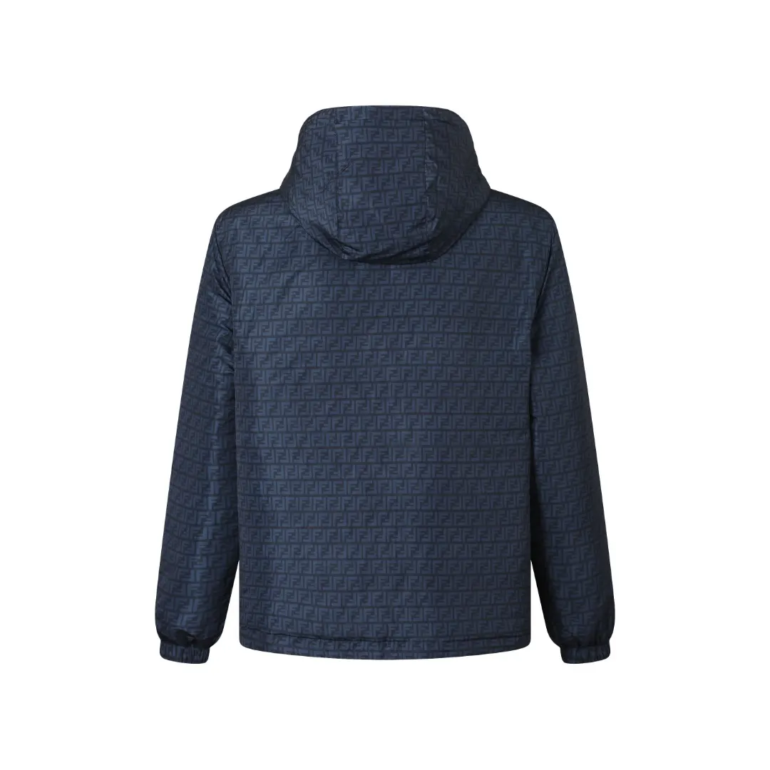 Reversible Monogram Hooded Puffer Jacket D44019913 — view 3