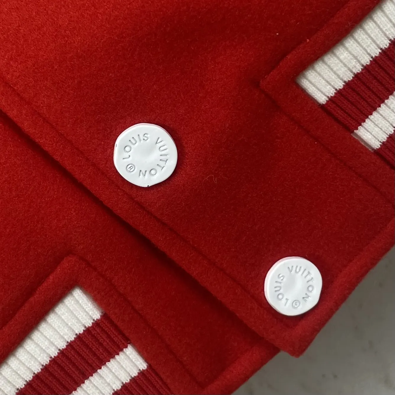Floral Embroidered Wool-Blend Varsity Jacket D45023290 — view 8