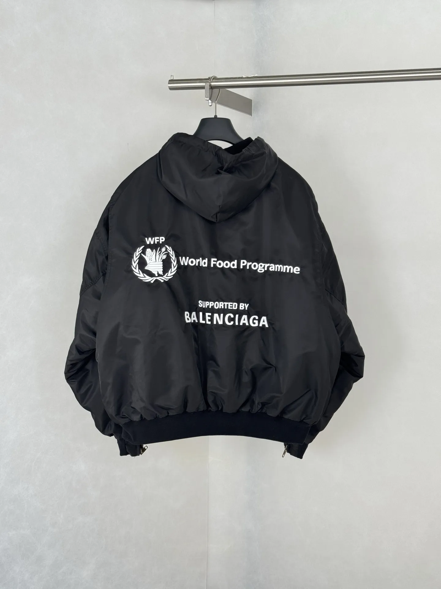 WFP Embroidered Hooded Bomber Jacket D46019955 — view 2
