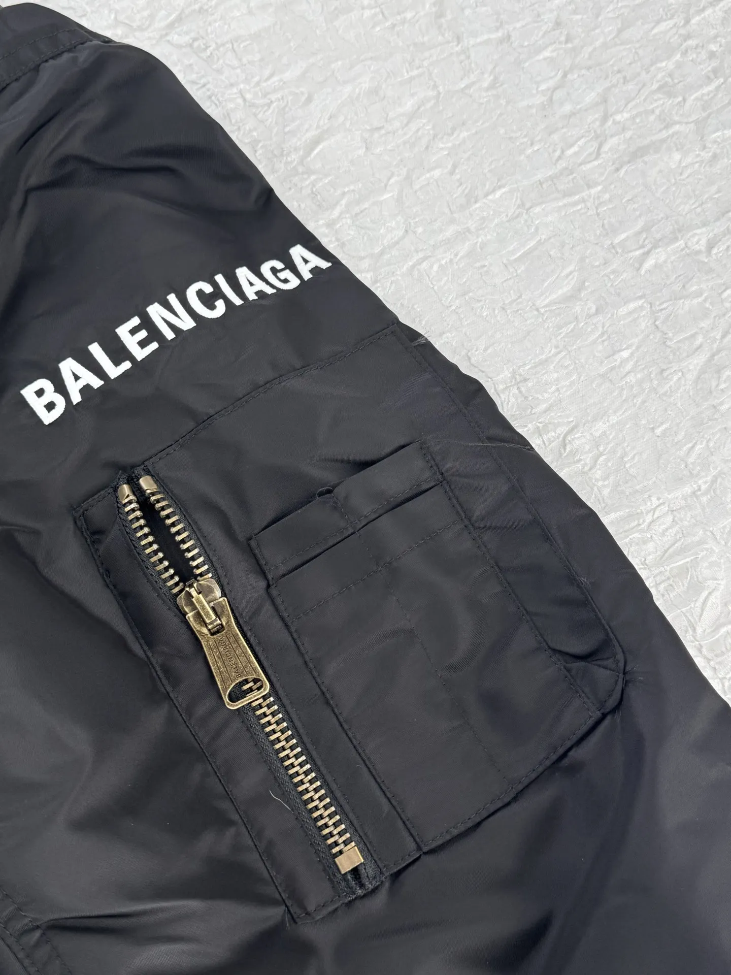 WFP Embroidered Hooded Bomber Jacket D46019955 — view 5