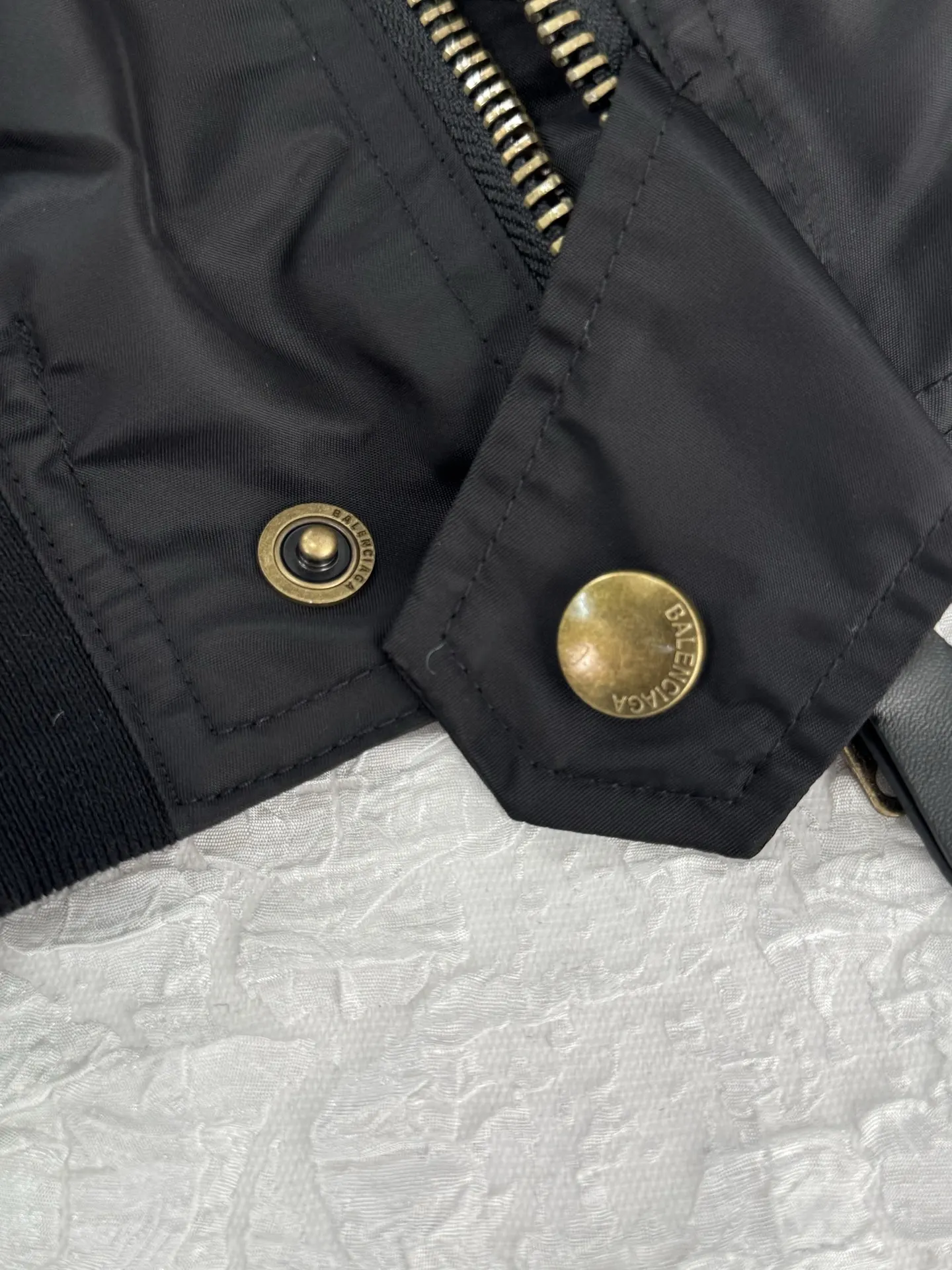 WFP Embroidered Hooded Bomber Jacket D46019955 — view 12