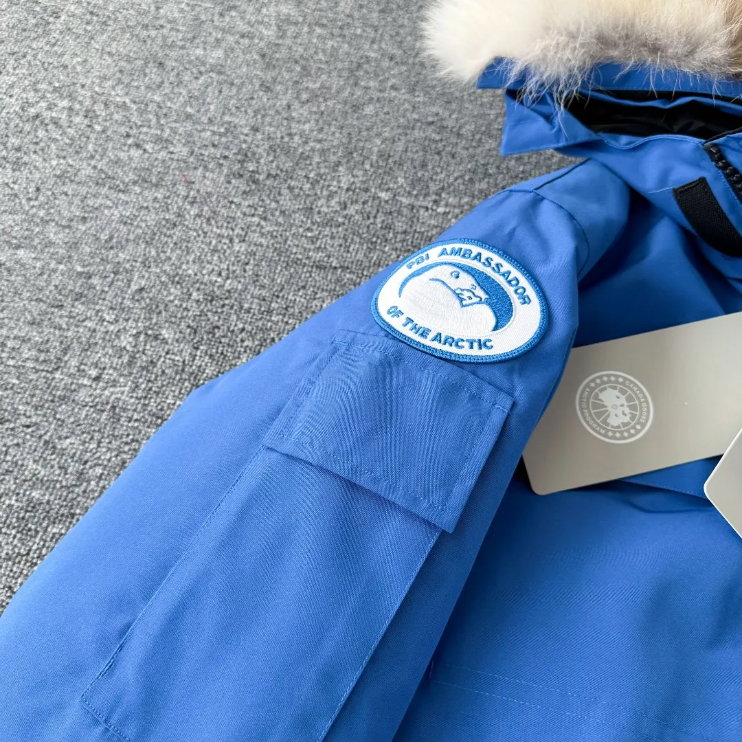 Expedition Fur-Trimmed Down Parka D46023393 — view 9