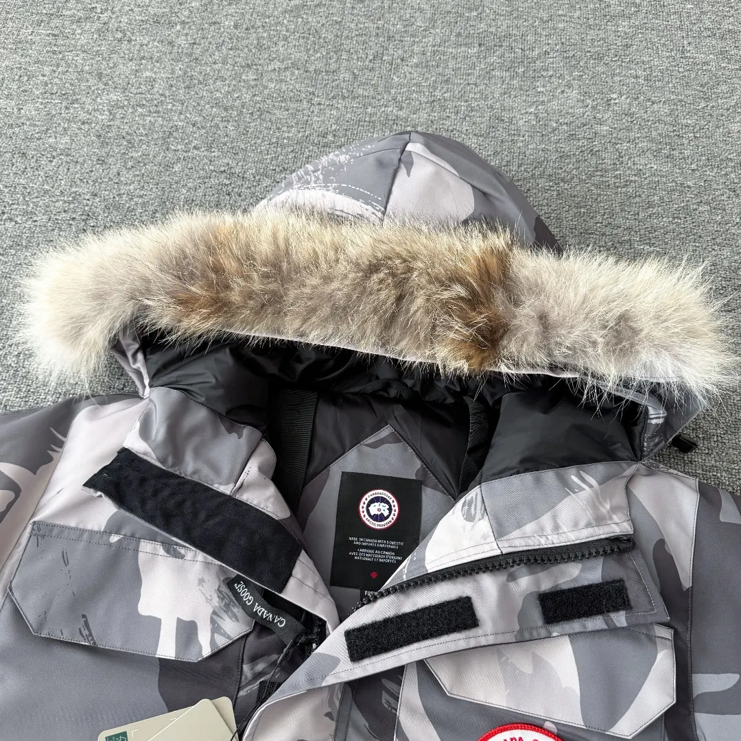Expedition Fur-Trimmed Down Parka D46023397 — view 3