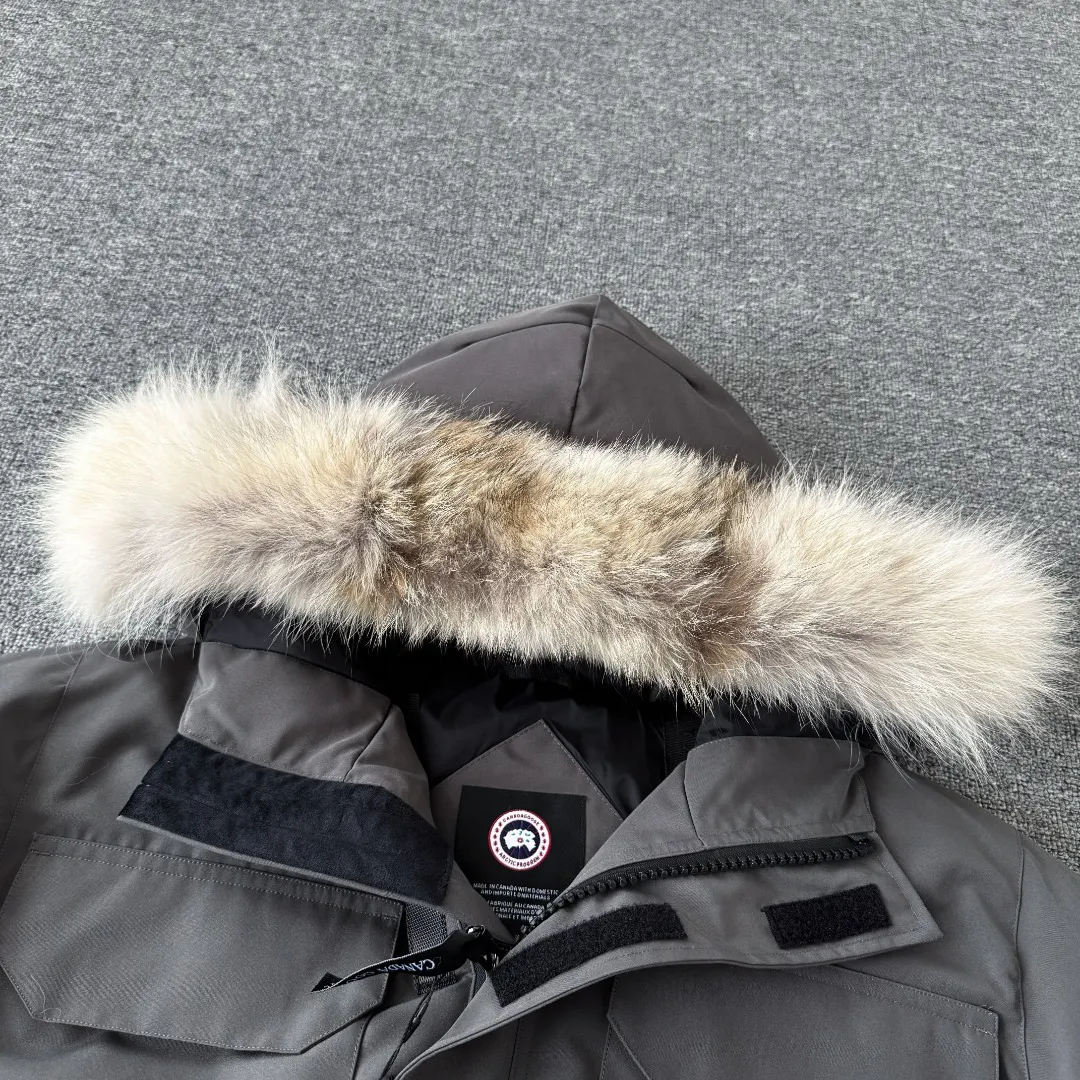 Expedition Fur-Trimmed Down Parka D46023396 — view 3
