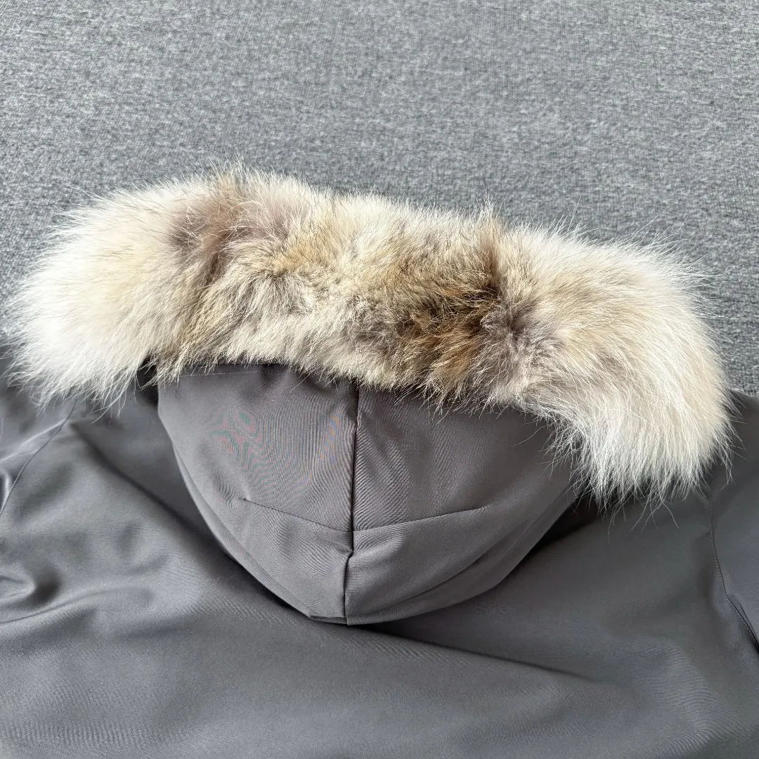 Expedition Fur-Trimmed Down Parka D46023396 — view 12