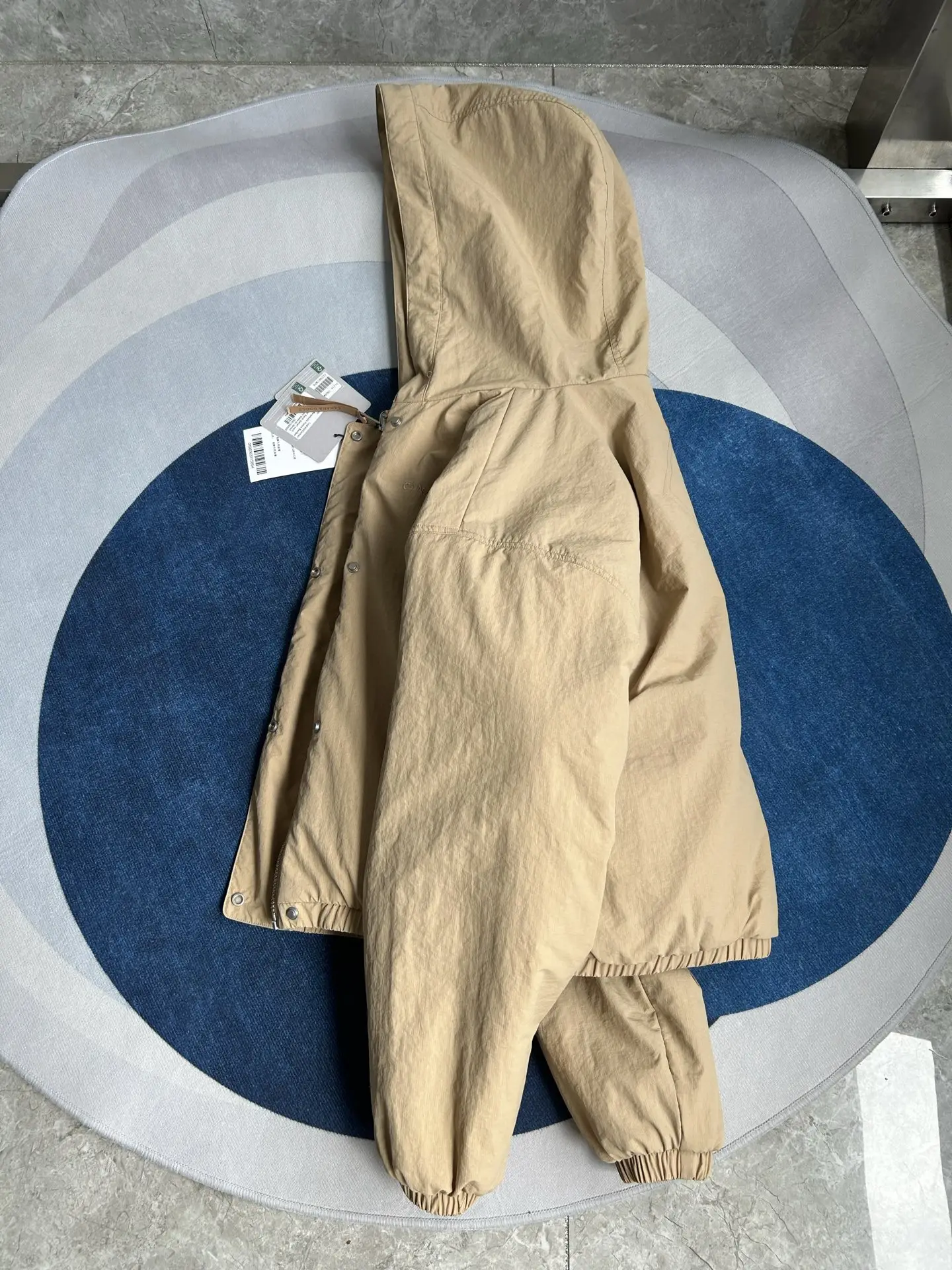 Alberni Reversible Fleece Hooded Jacket D48022785 — view 5