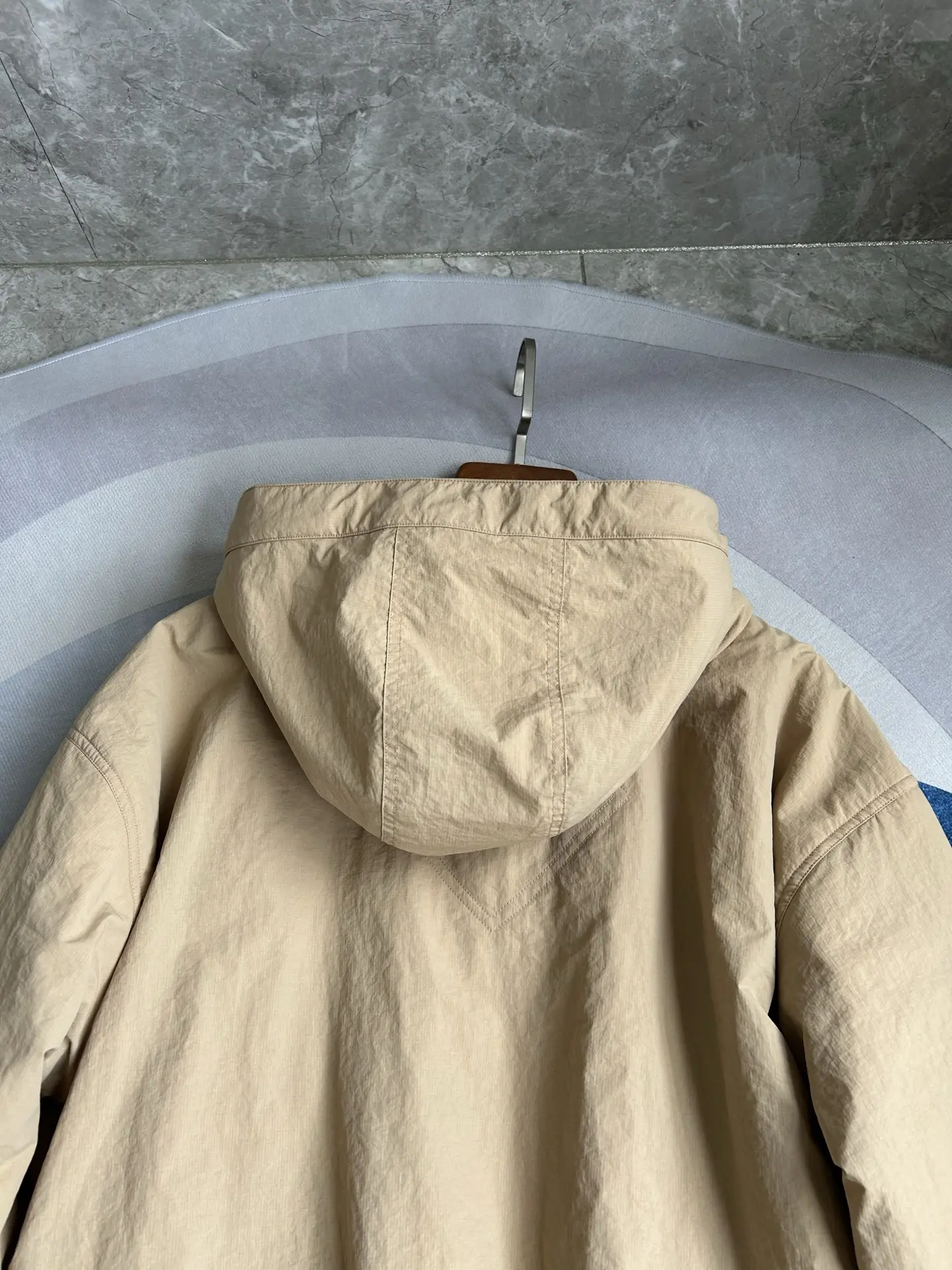 Alberni Reversible Fleece Hooded Jacket D48022785 — view 17