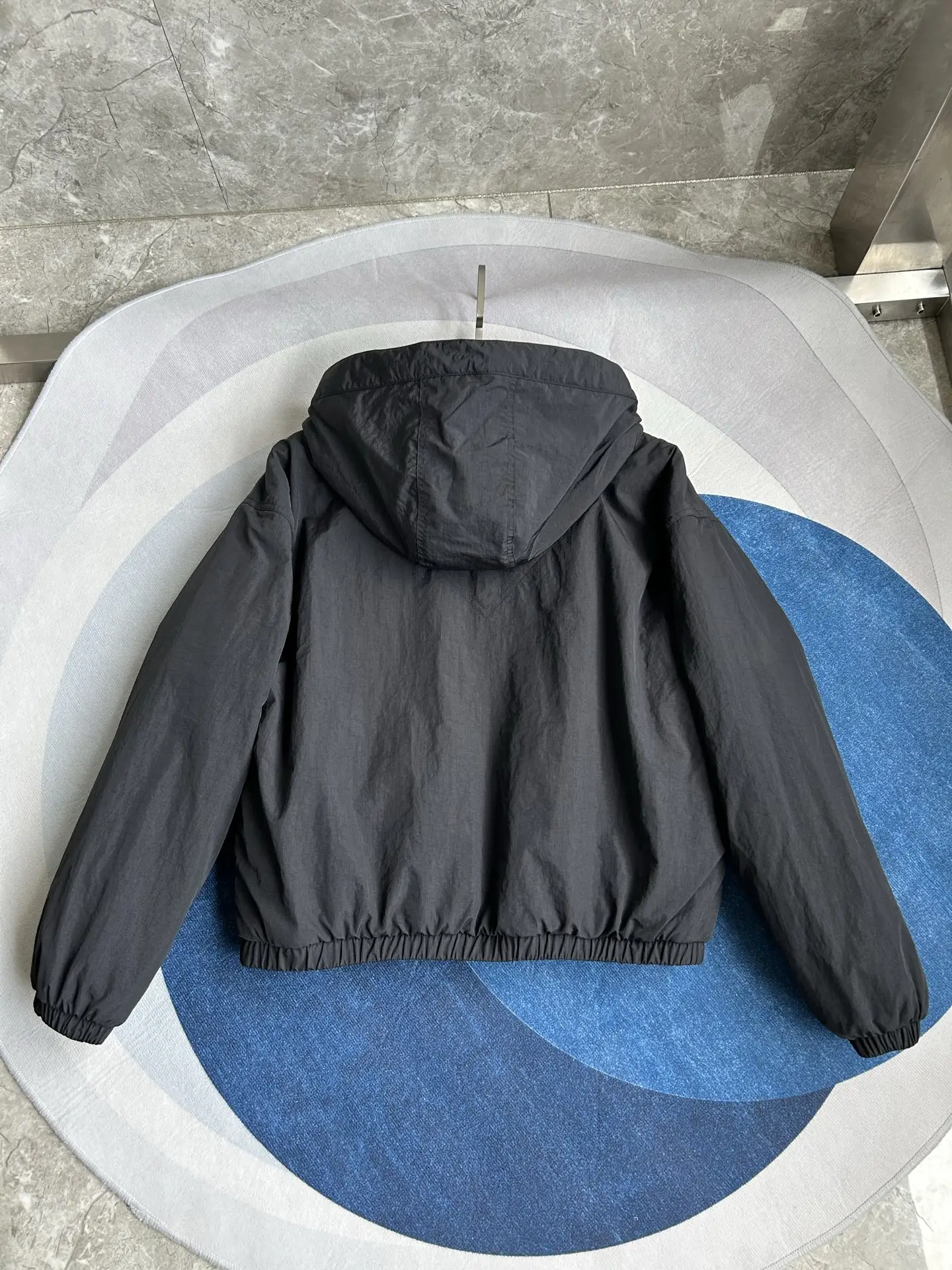 Alberni Reversible Fleece Hooded Jacket D48022781 — view 6
