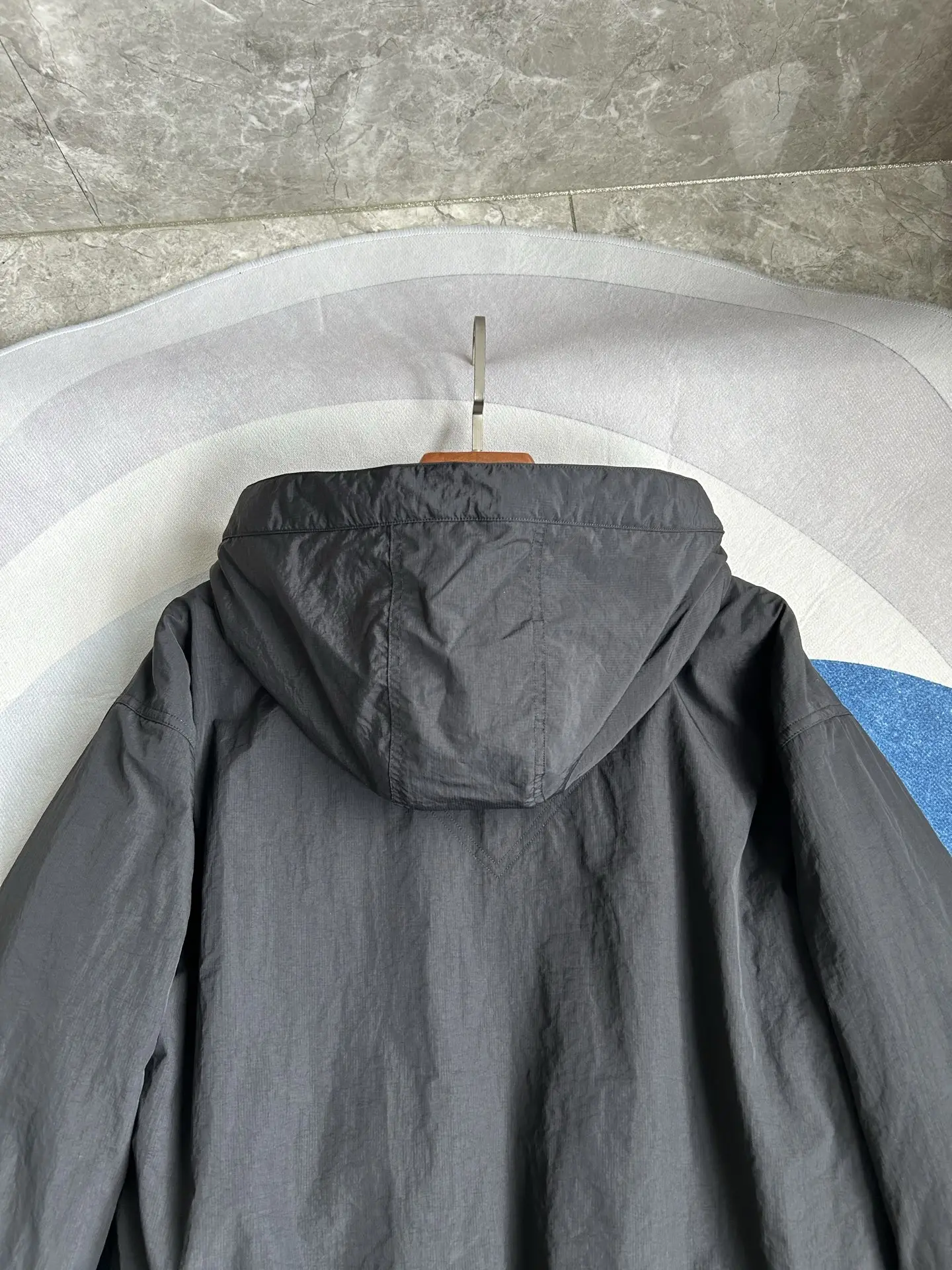 Alberni Reversible Fleece Hooded Jacket D48022781 — view 11