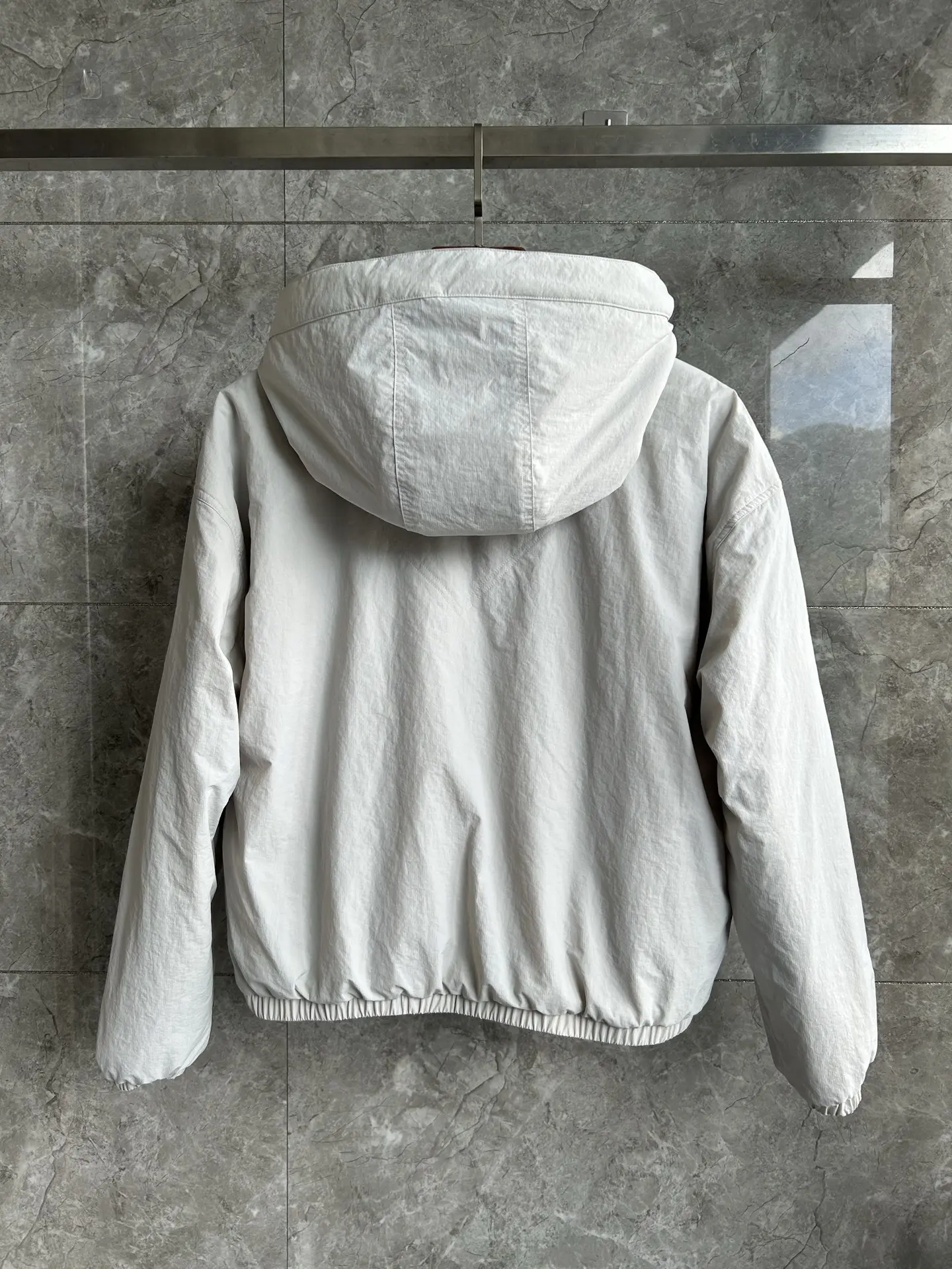 Alberni Reversible Fleece Hooded Jacket D48022783 — view 2