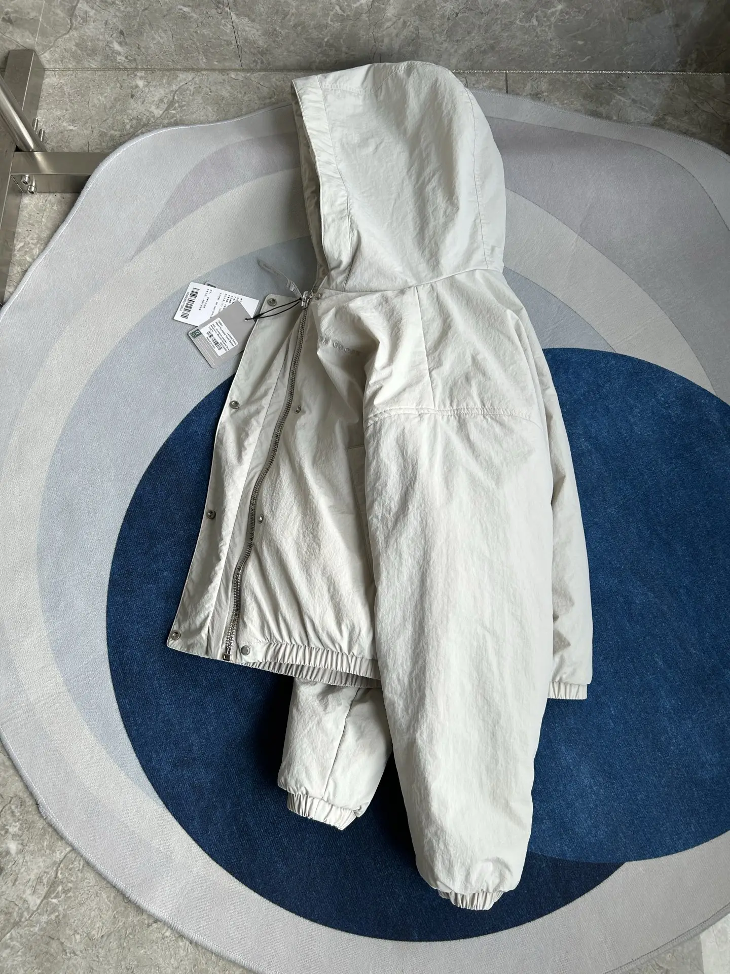 Alberni Reversible Fleece Hooded Jacket D48022783 — view 5