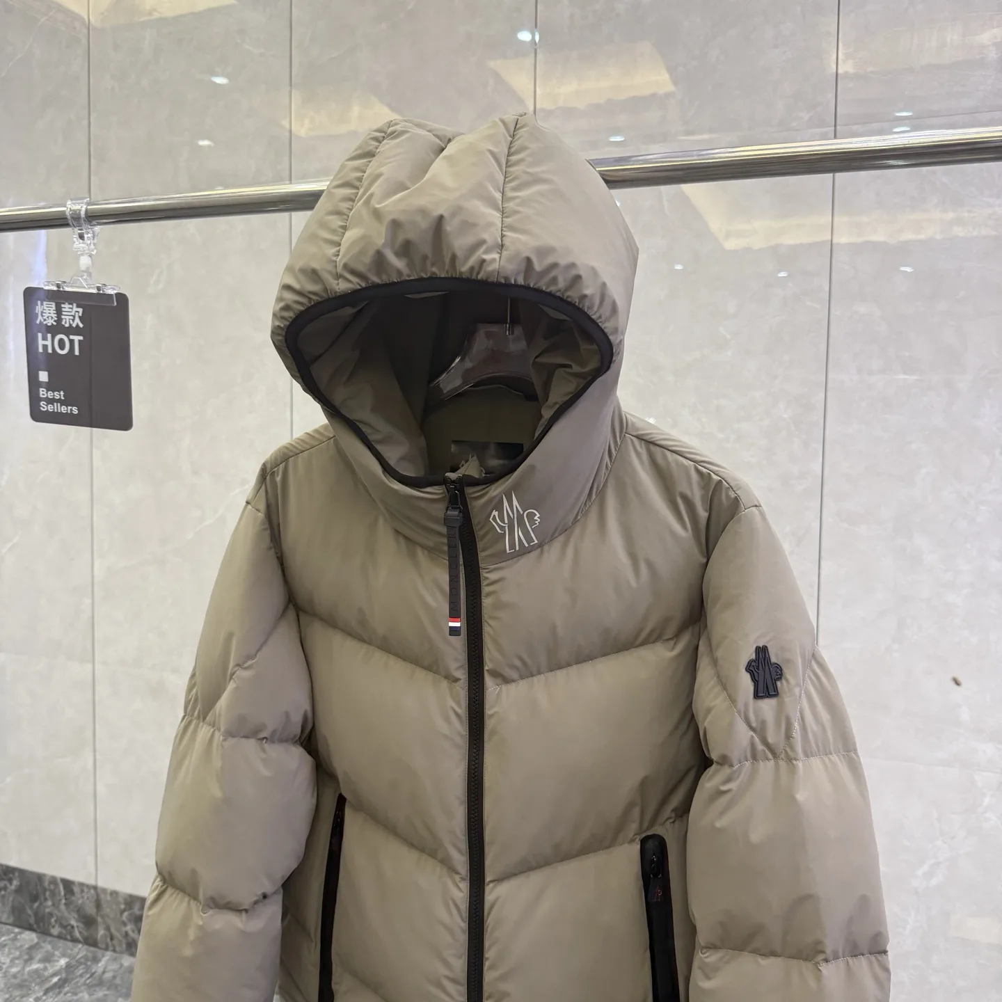 Moncler Grenoble Arcesaz Hooded Down Ski Jacket D51019971 — view 5