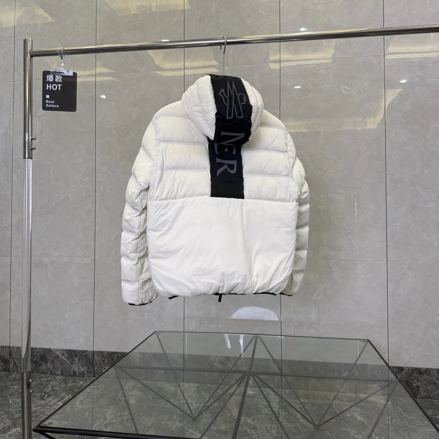 Moncler Gardy Hooded Down Puffer Jacket D51019969 — view 2