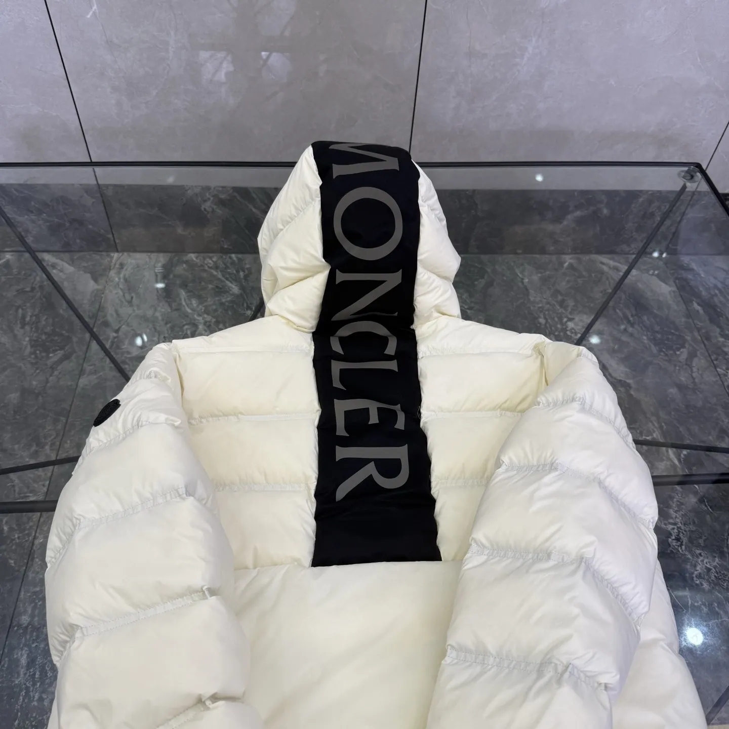 Moncler Gardy Hooded Down Puffer Jacket D51019969 — view 6