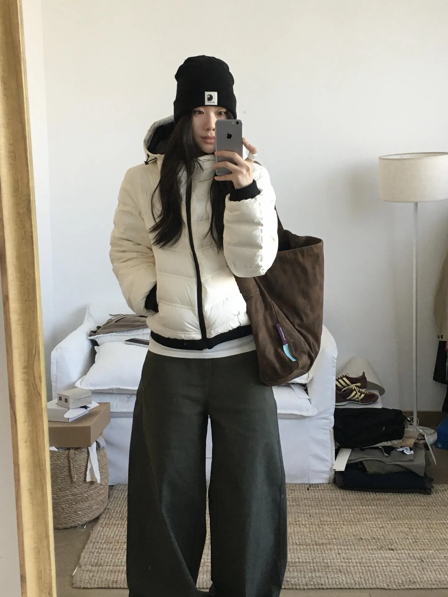 Moncler Gardy Hooded Down Puffer Jacket D51019968 — view 3
