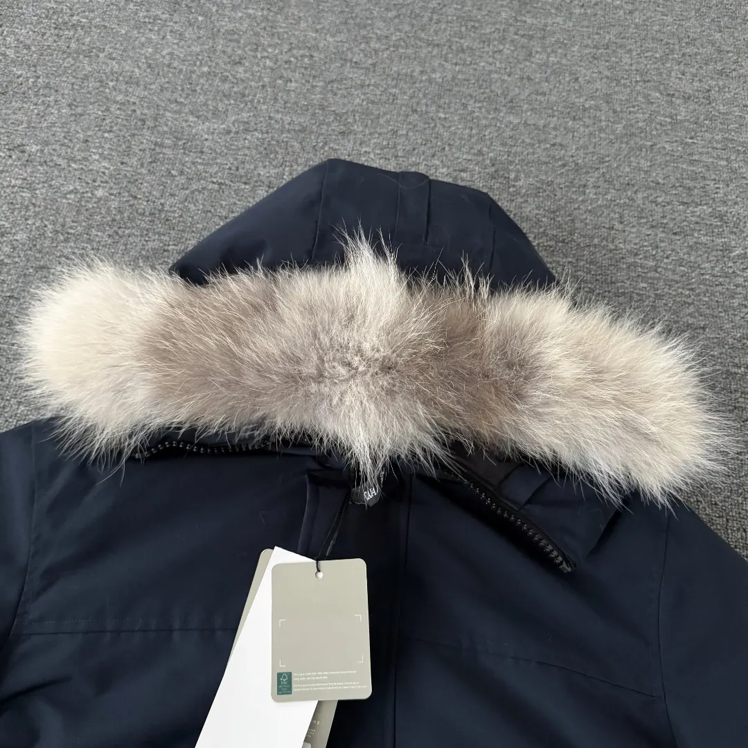 Langford Fur-Trimmed Down Parka D51023556 — view 3
