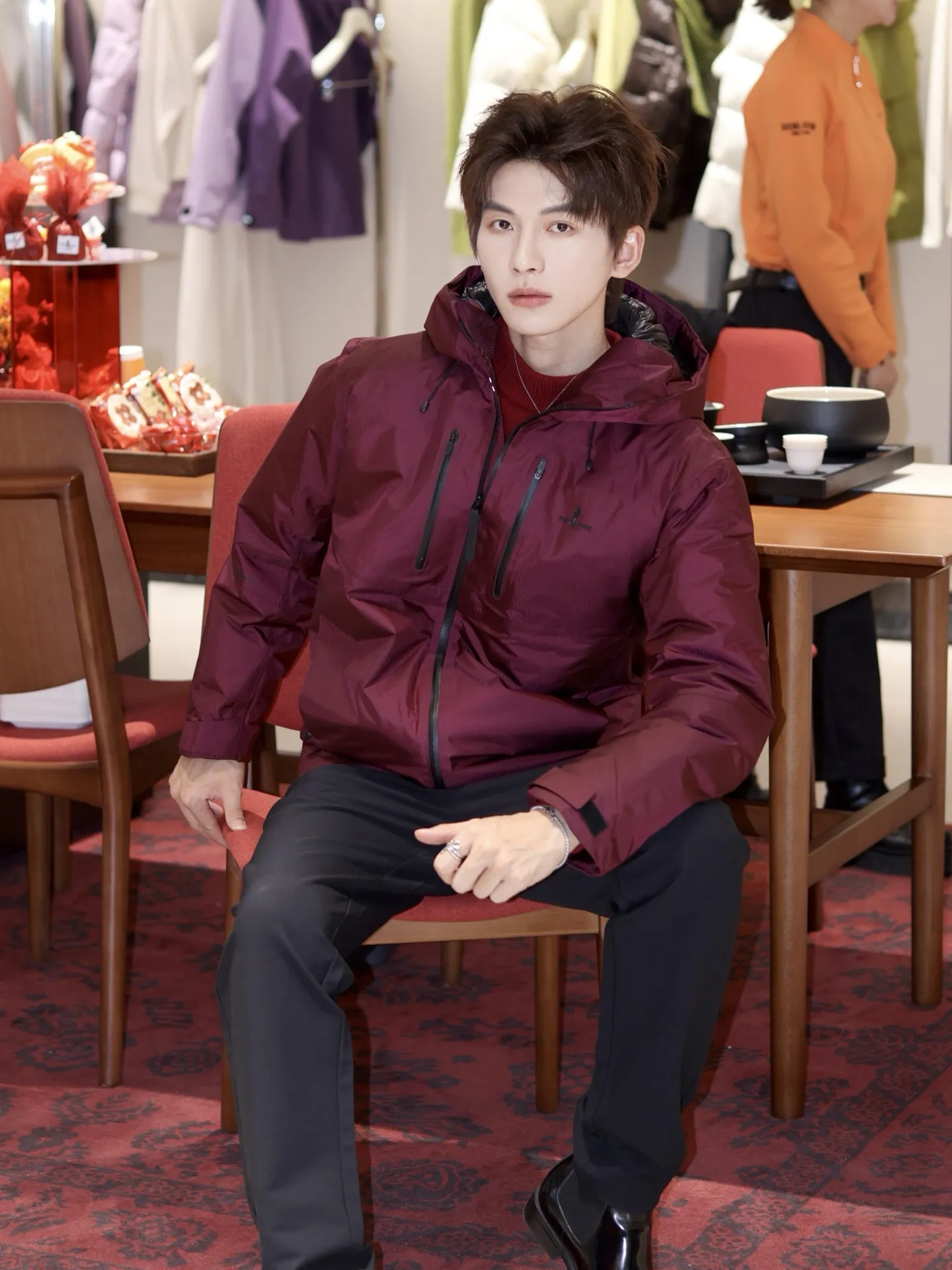 Waterproof Hooded Goose Down Puffer Jacket D60019959 — view 5