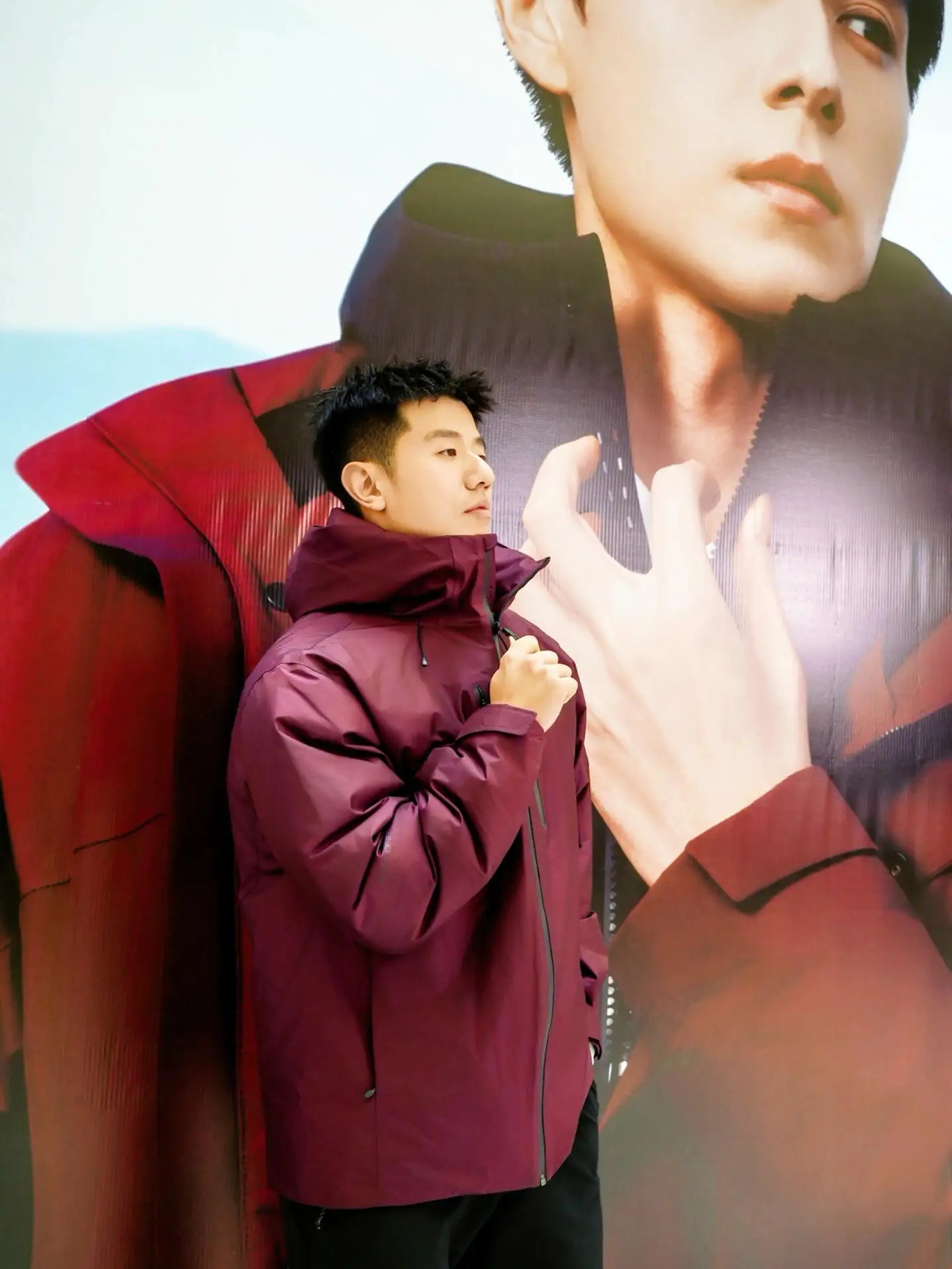 Hooded Goose Down Puffer Jacket D60019962 — view 2