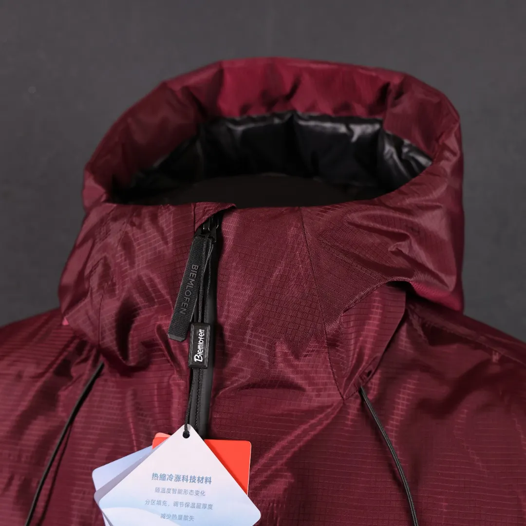 Hooded Goose Down Puffer Jacket D60019963 — view 4