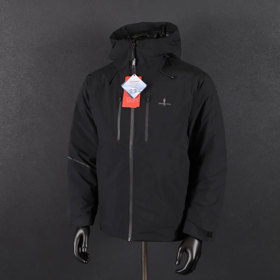Hooded Goose Down Puffer Jacket D60019960 — view 2
