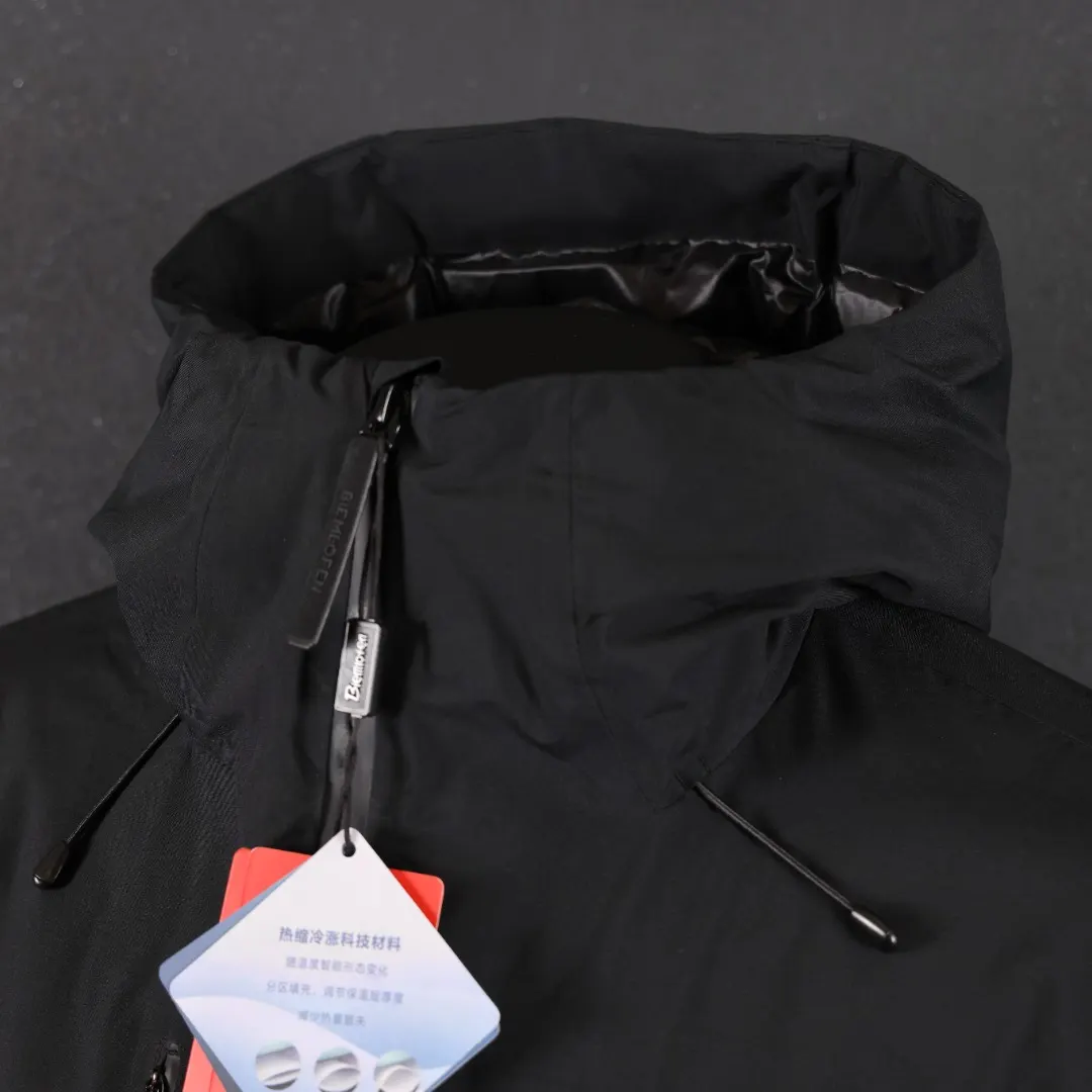 Hooded Goose Down Puffer Jacket D60019960 — view 4