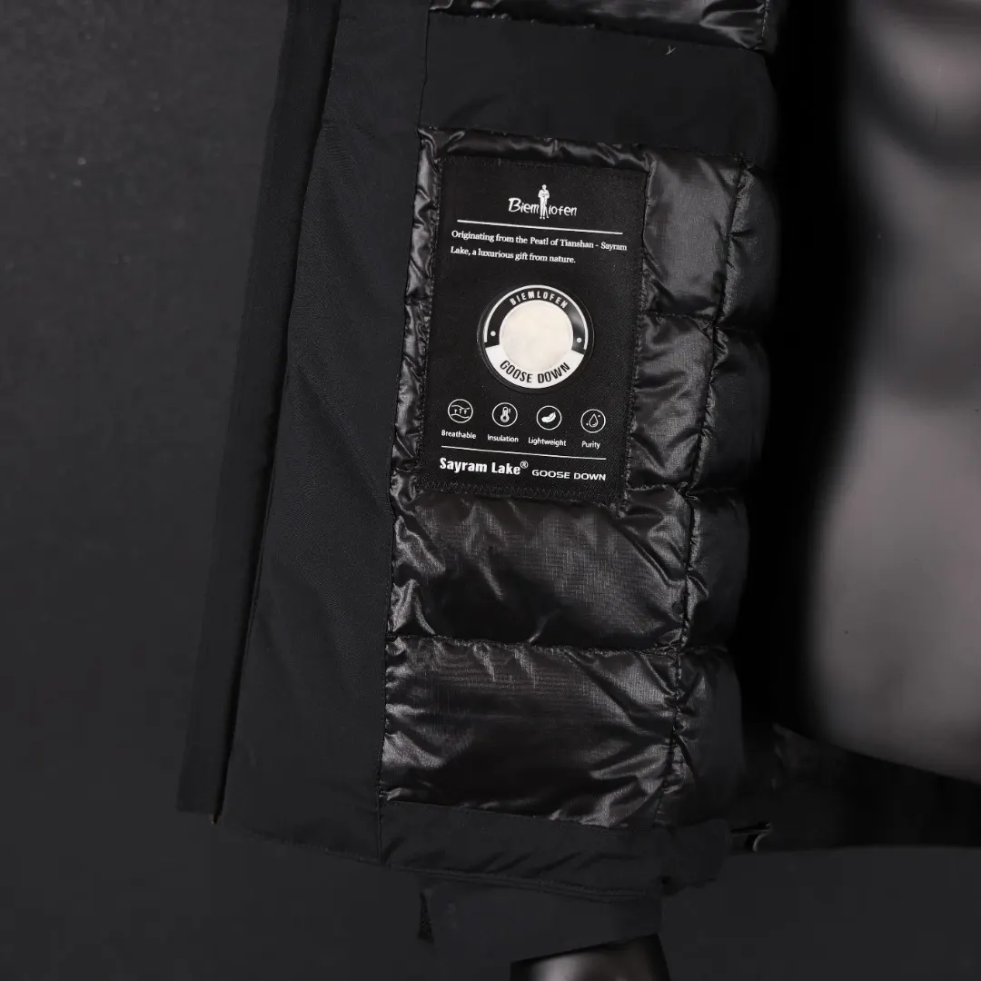 Hooded Goose Down Puffer Jacket D60019960 — view 8