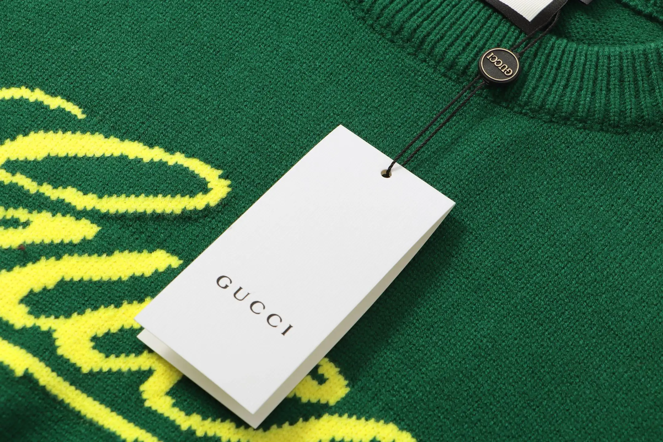 Logo Jacquard Crew-Neck Sweater D20022120 — view 3