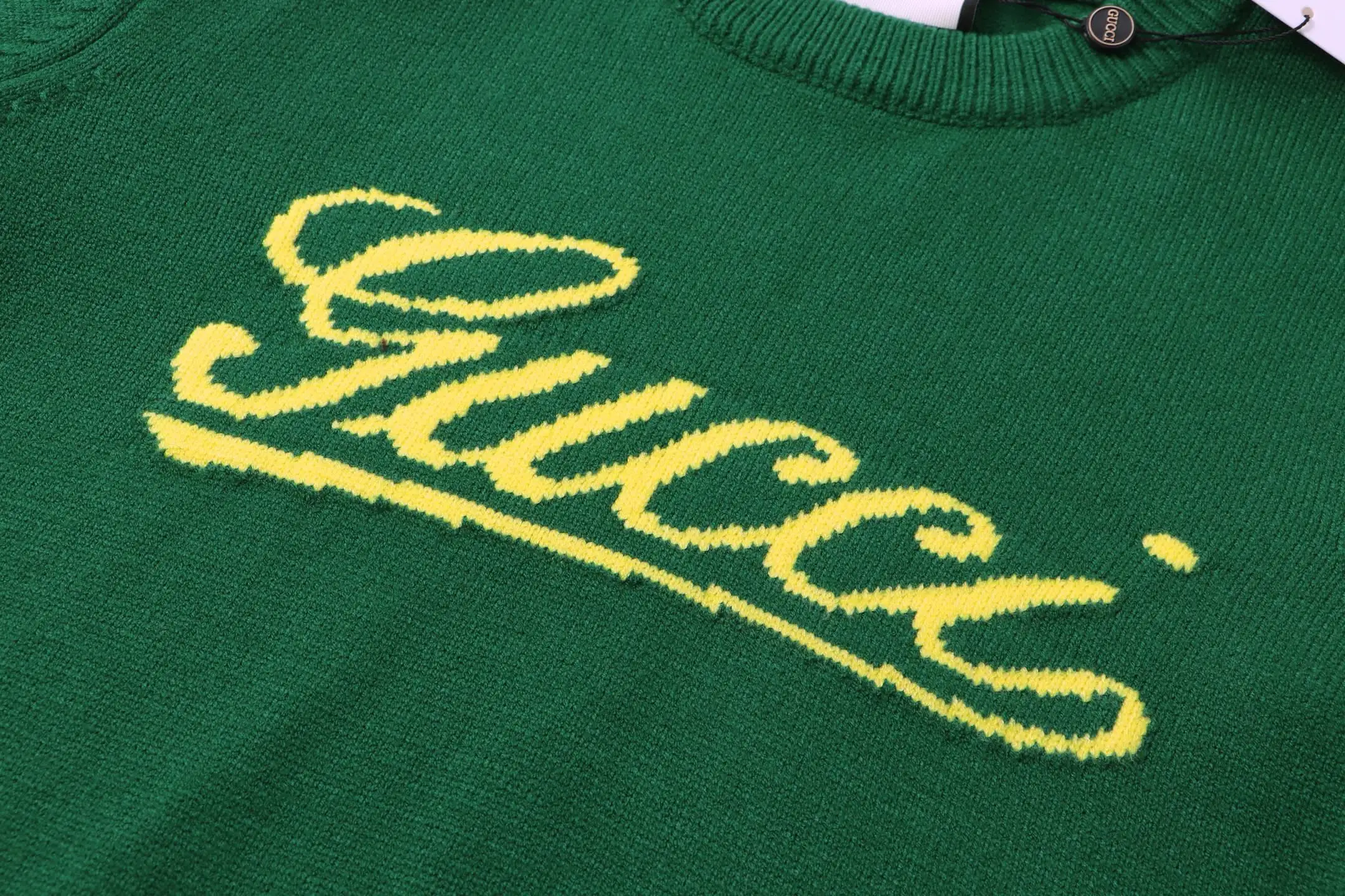 Logo Jacquard Crew-Neck Sweater D20022120 — view 4