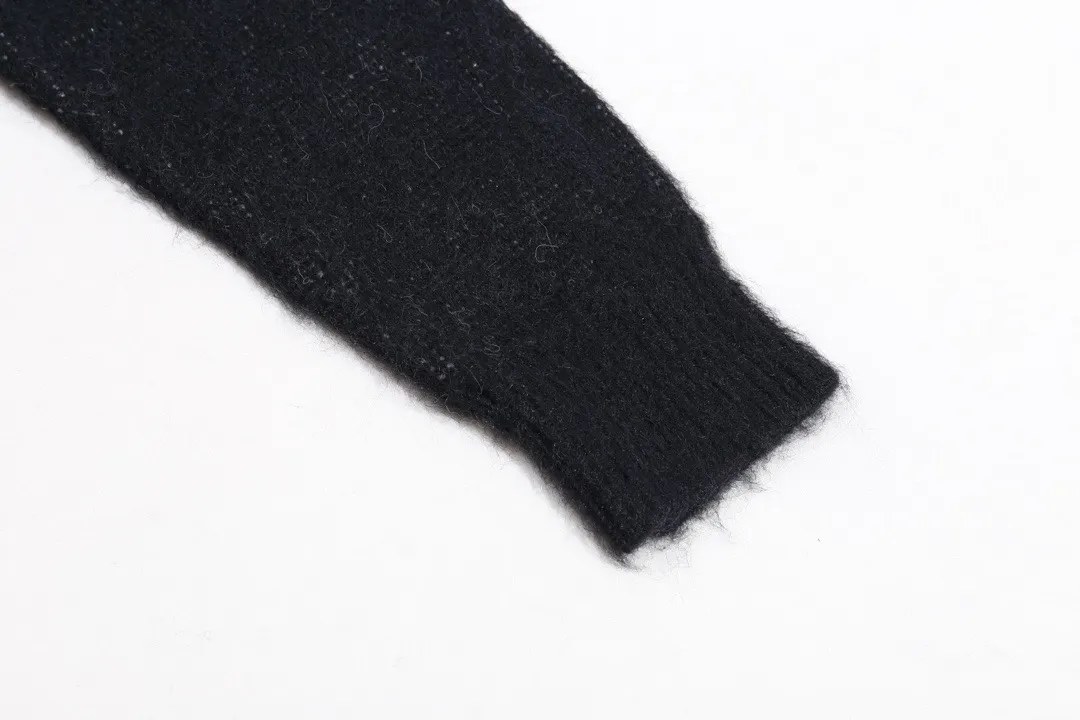 Logo-Intarsia Mohair-Blend Sweater D20022146 — view 3