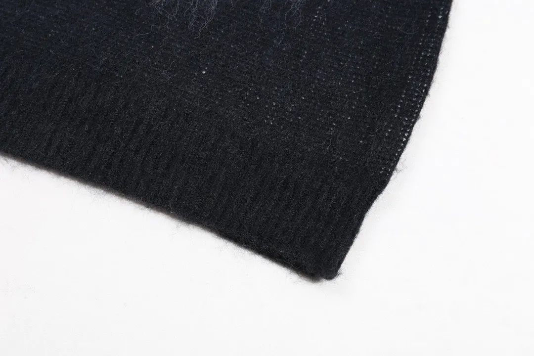 Logo-Intarsia Mohair-Blend Sweater D20022146 — view 5