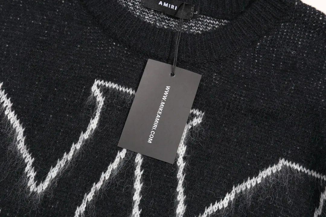 Logo-Intarsia Mohair-Blend Sweater D20022146 — view 8
