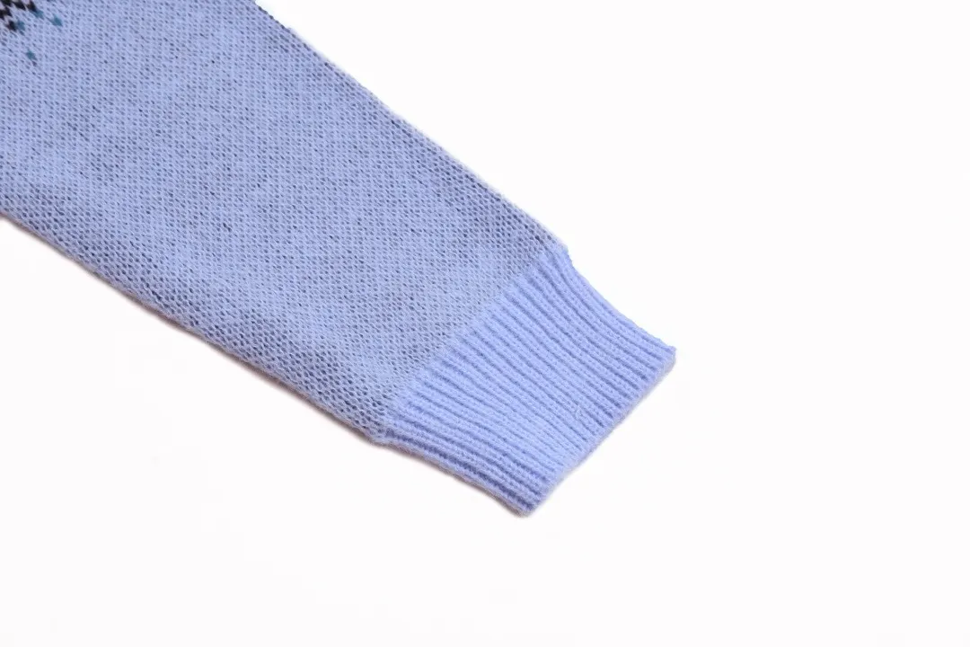 Logo Intarsia Mohair-Blend Sweater D20022149 — view 7