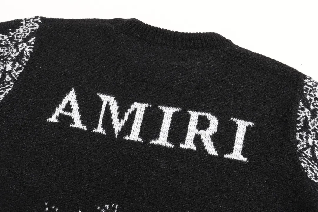 Logo-Embroidered Mohair-Blend Jacquard Sweater D20022151 — view 6