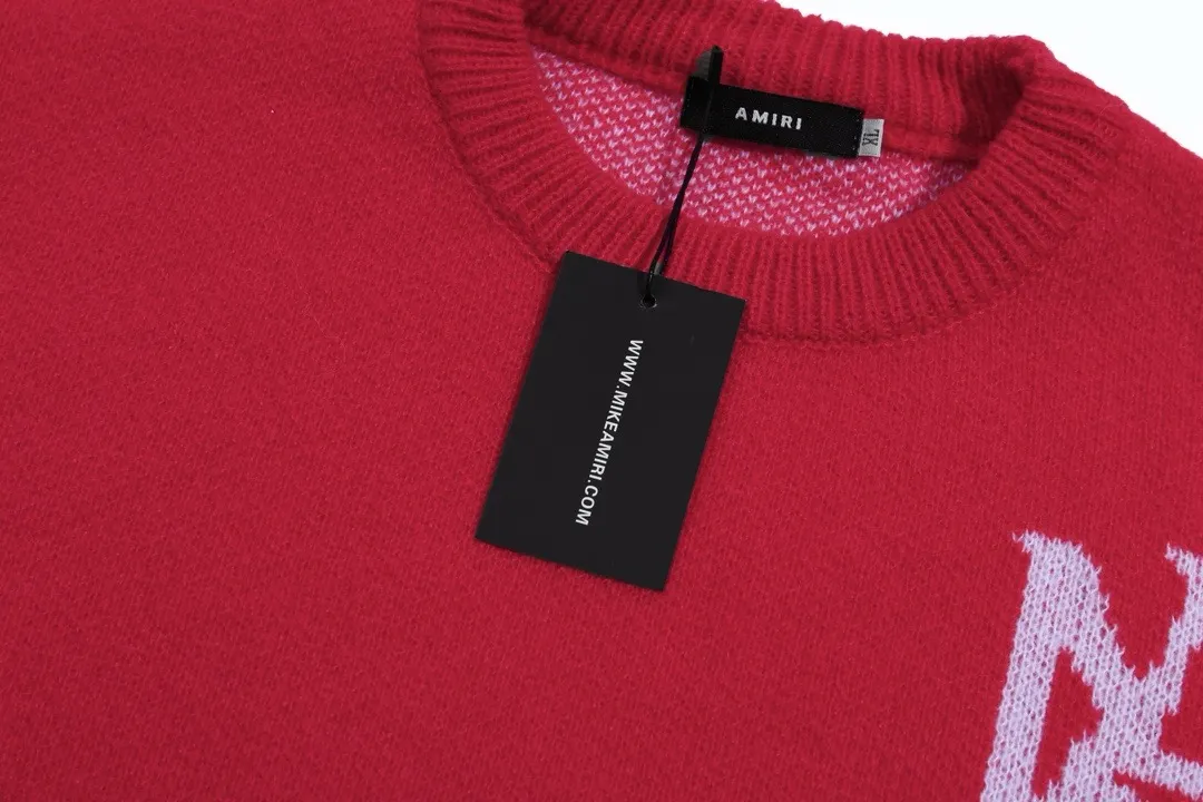 Logo-Embroidered Jacquard Mohair-Blend Sweater D20022150 — view 3