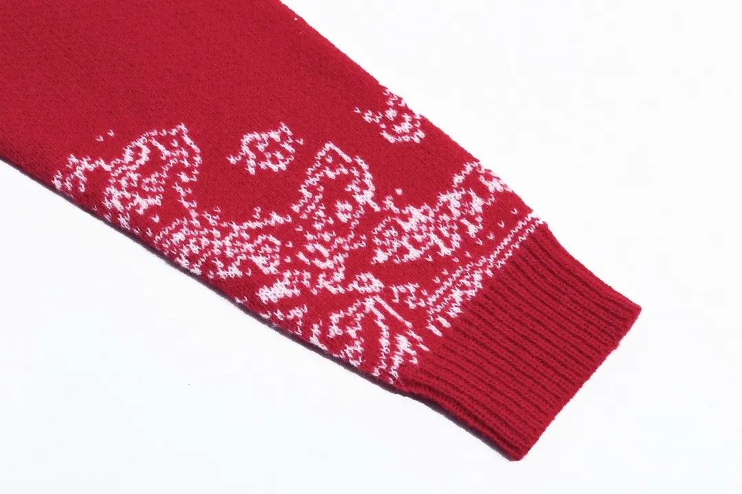 Logo-Embroidered Jacquard Mohair-Blend Sweater D20022150 — view 5