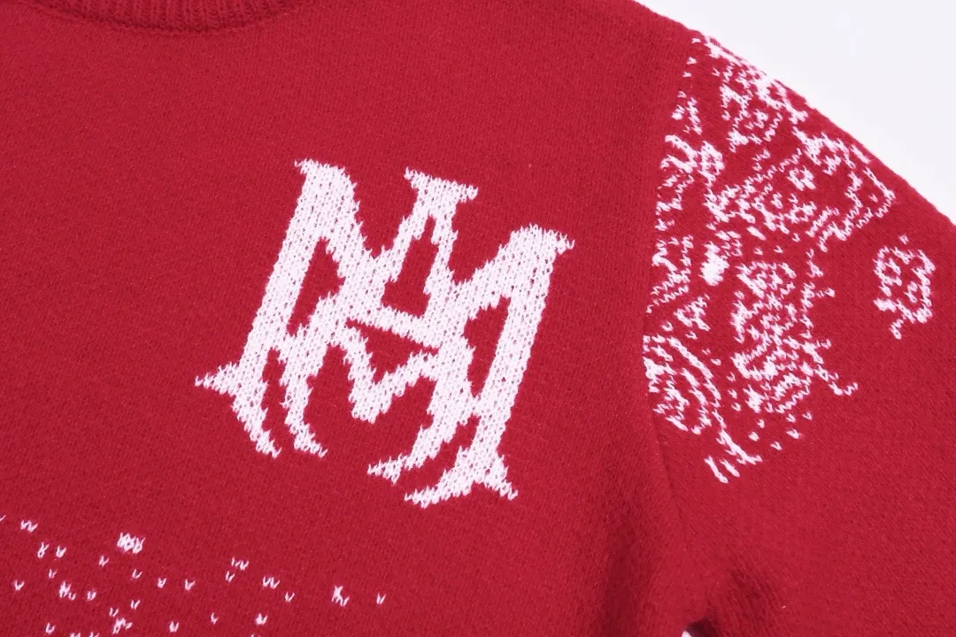 Logo-Embroidered Jacquard Mohair-Blend Sweater D20022150 — view 8