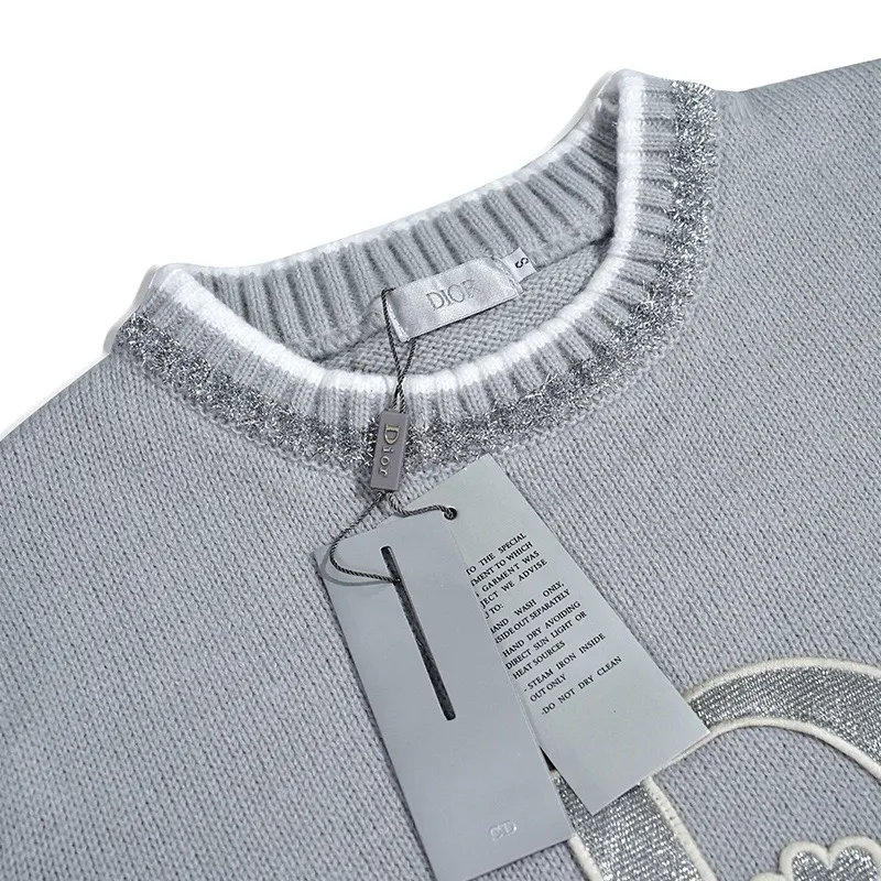 Dior by ERL Logo Embroidered Crew-Neck Sweater D20022083 — view 3