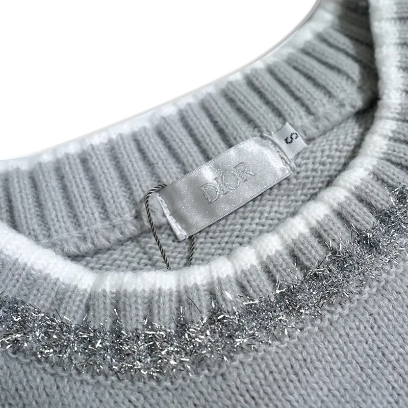Dior by ERL Logo Embroidered Crew-Neck Sweater D20022083 — view 4