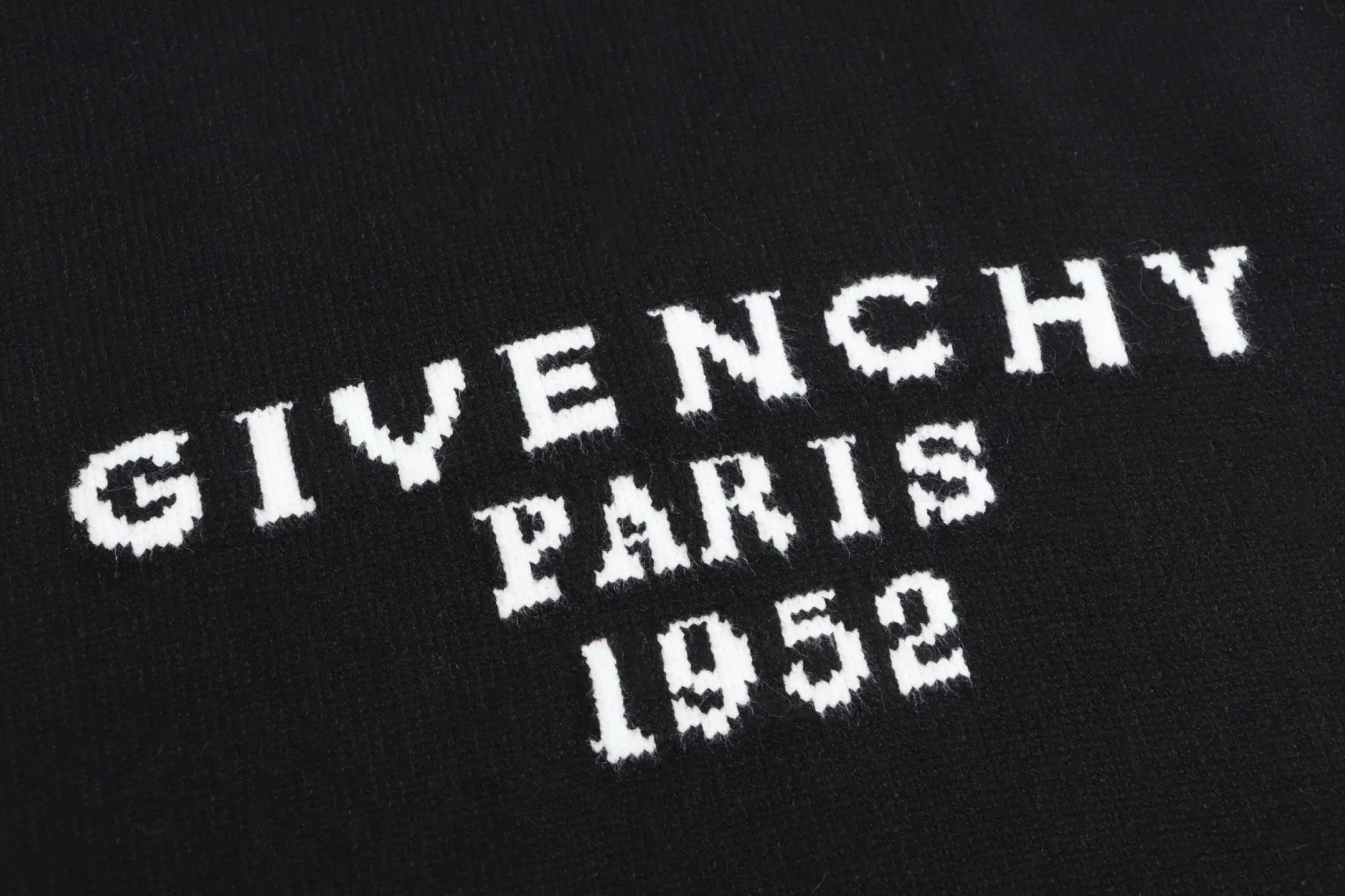 1952 Logo Jacquard Crew-Neck Sweater D20022102 — view 6