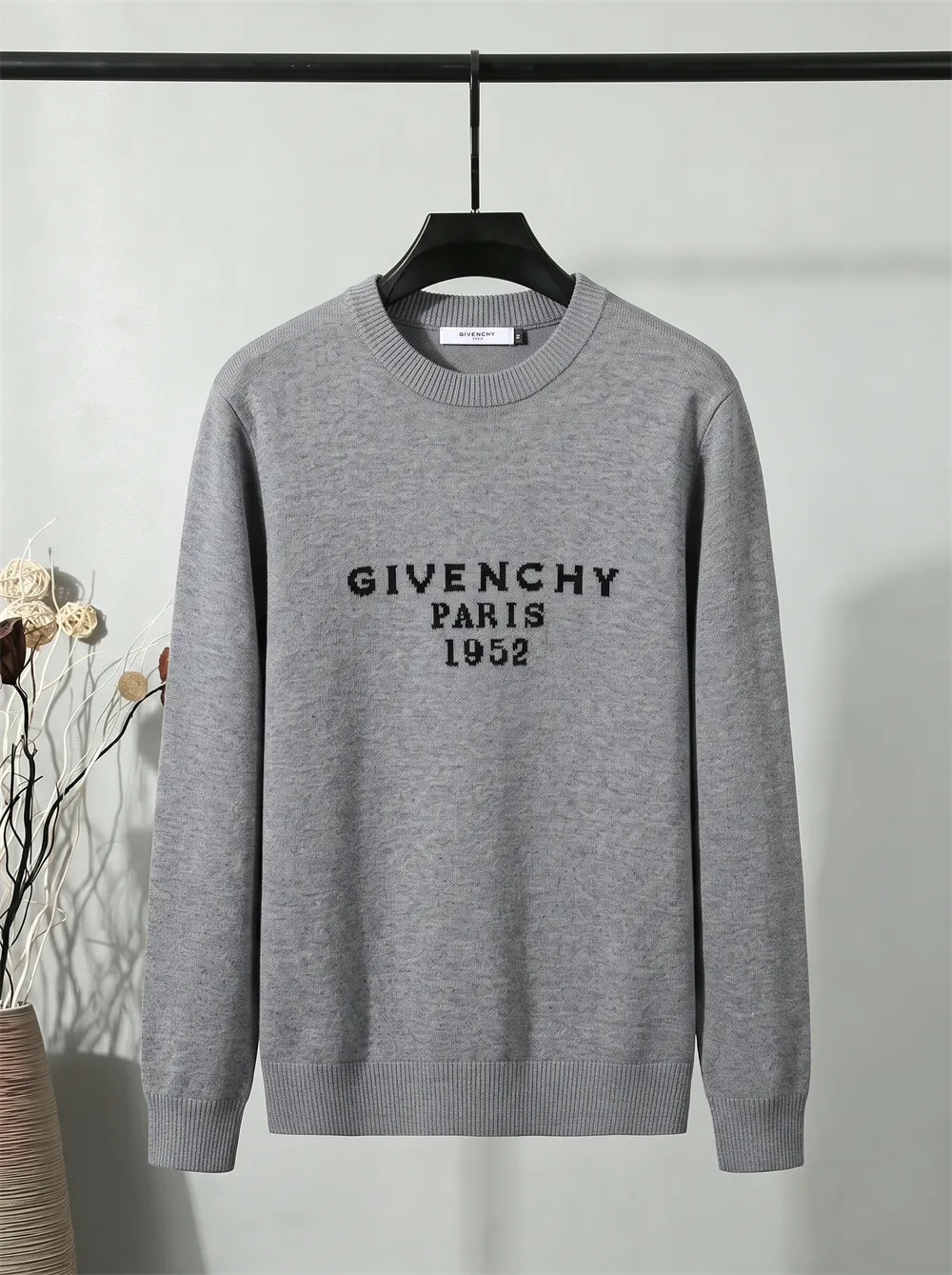 1952 Logo Intarsia Crew-Neck Sweater D20022103