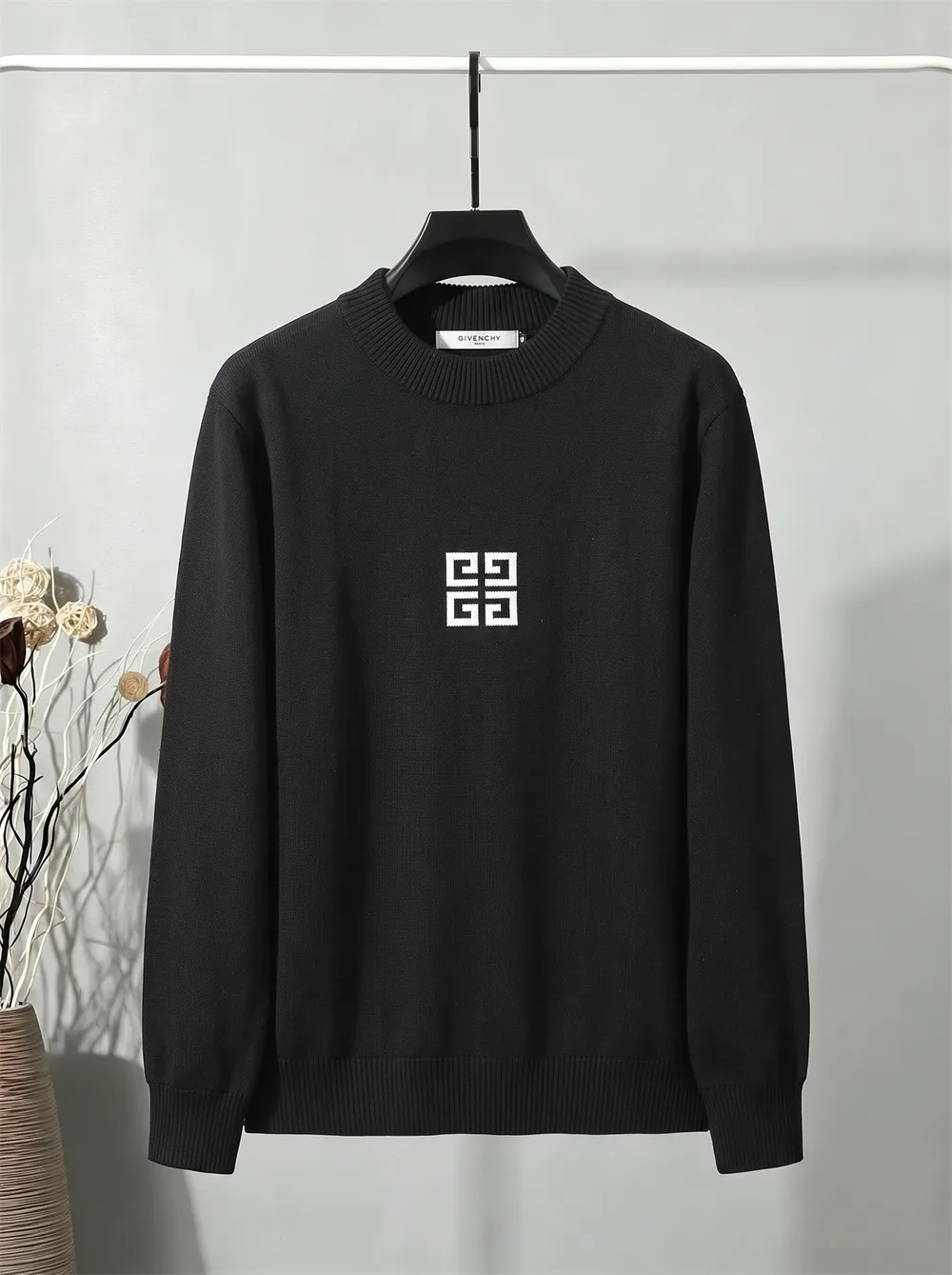 4G Logo Jacquard Crew-Neck Sweater D20022099