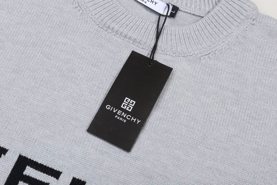 Logo Intarsia Crew-Neck Sweater D20022097 — view 4