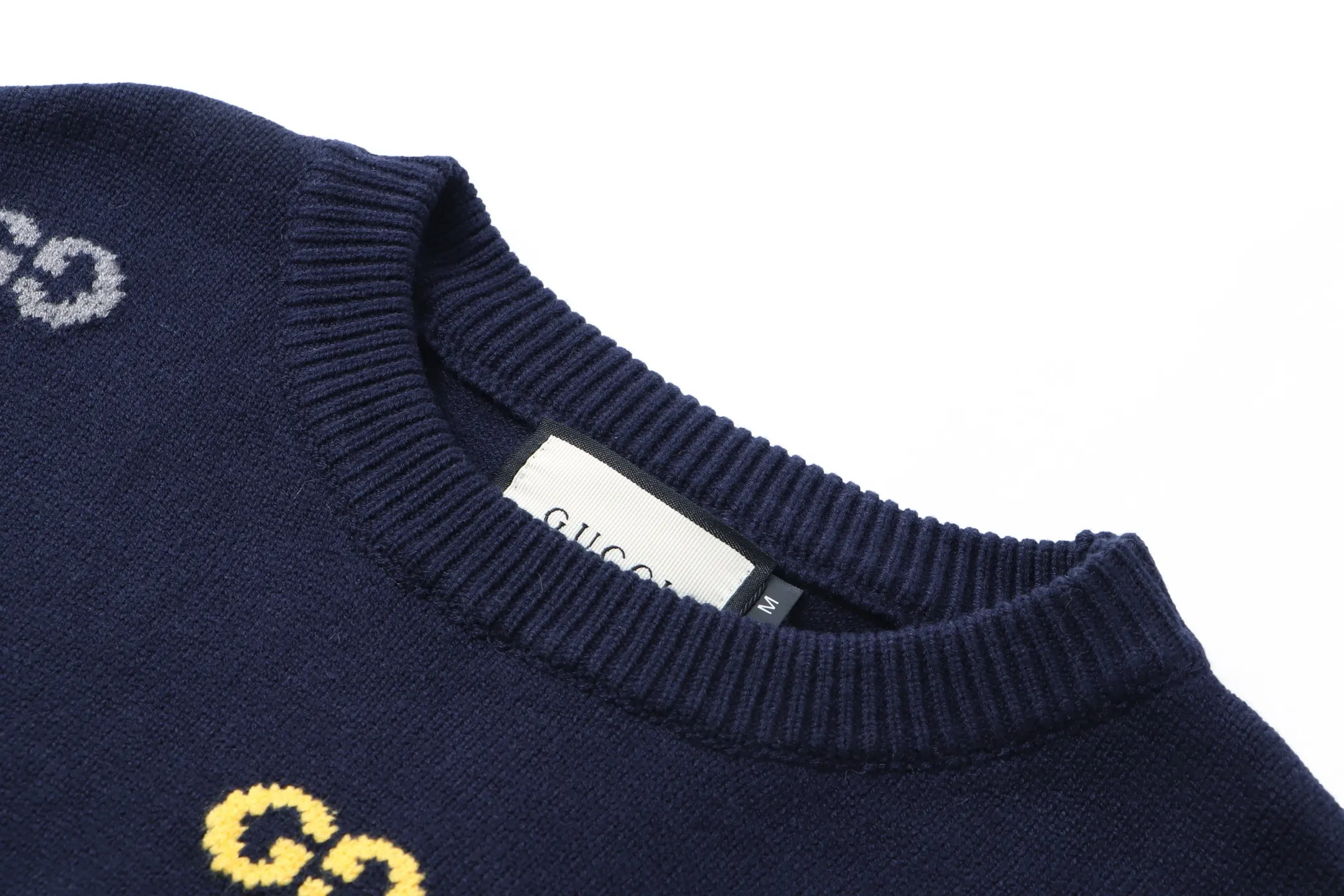 Multicolor Interlocking G Jacquard Sweater D20022138 — view 3