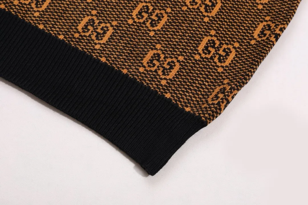 GG Monogram Jacquard Crew-Neck Sweater D20022122 — view 5