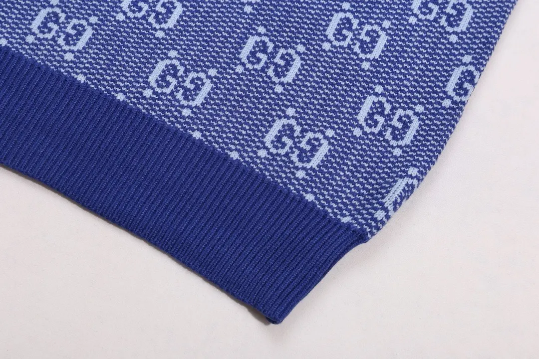 GG Monogram Jacquard Crew-Neck Sweater D20022124 — view 3
