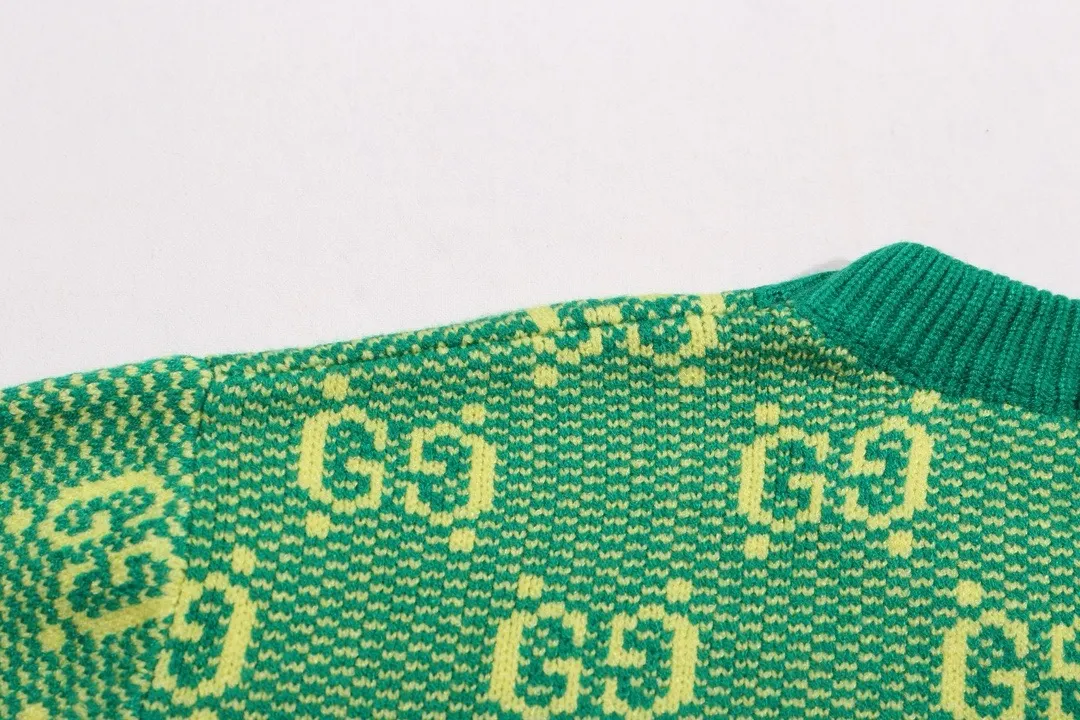 GG Monogram Jacquard Crew-Neck Sweater D20022123 — view 6
