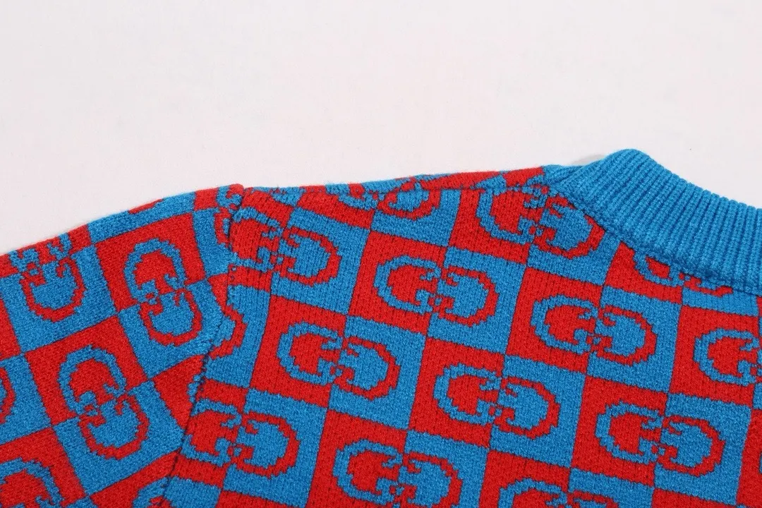 Gucci GG Jacquard Check Crew-Neck Sweater D20022125 — view 5